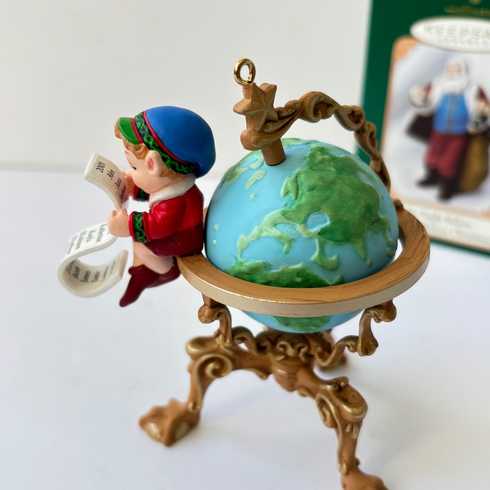 Hallmark Ornament‎ Club Night Before Christmas Mrs. Clause Elves Village KOCC - Picture 5 of 9